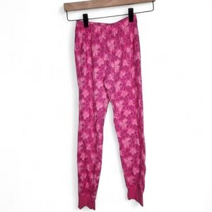 Ivy and Moon Girls Pink Floral Loungewear Pajama Pants Size M